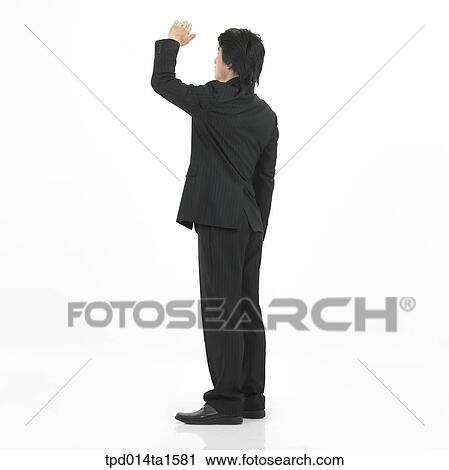Stock Image - person, Asian, Korean, object, business, businessman. Fotosearch