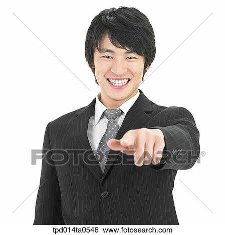 pointing, object, Asian, business, businesswoman, person View Large Photo Image Stock Photograph - pointing, object, Asian, business, businesswoman, person. Fotosearch