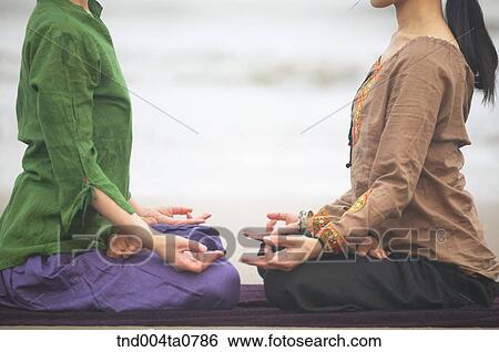 a woman doing Yoga View Large Photo Image Stock Photograph - a woman doing Yoga. Fotosearch
