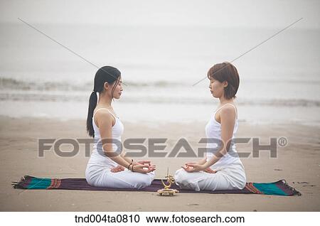 Yoga/ a woman doing yoga View Large Photo Image Stock Image - Yoga/ a woman doing yoga. Fotosearch