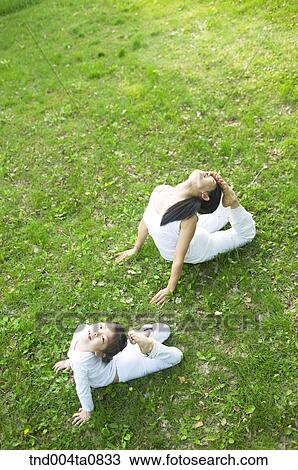 Yoga/ a woman doing yoga View Large Photo Image Stock Image - Yoga/ a woman doing yoga. Fotosearch