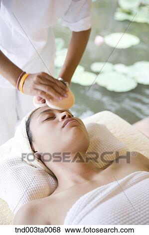 beauty/ massaging View Large Photo Image Stock Photo - beauty/ massaging. Fotosearch