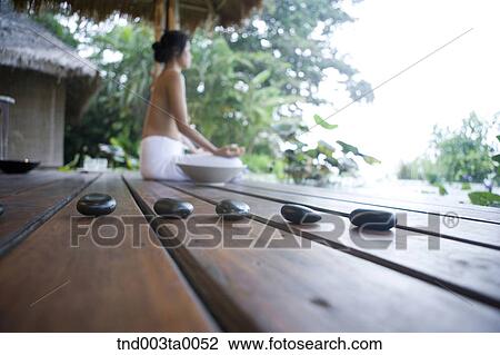 spa/ a stone therapy View Large Photo Image Stock Image - spa/ a stone therapy. Fotosearch