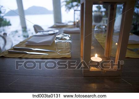 hotel resort, candles on a table View Large Photo Image Stock Image - hotel resort, candles on a table. Fotosearch