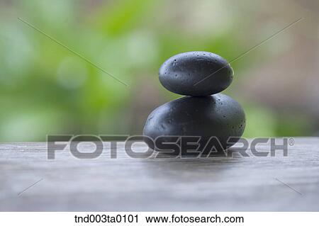 spa, pebbles on a table View Large Photo Image Stock Image - spa, pebbles on a table. Fotosearch