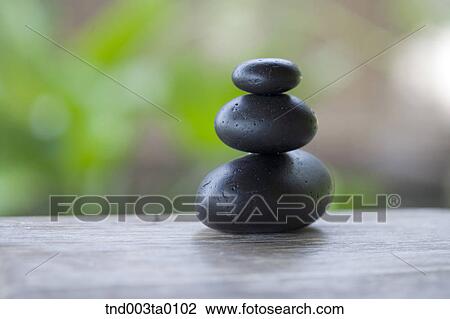 spa, pebbles on a table View Large Photo Image Stock Image - spa, pebbles on a table. Fotosearch