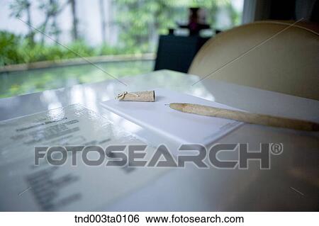 spa, stationery on a table View Large Photo Image Stock Photograph - spa, stationery on a table. Fotosearch