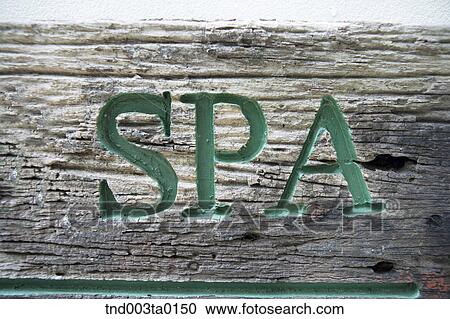 spa, tree sign View Large Photo Image Stock Image - spa, tree sign. Fotosearch