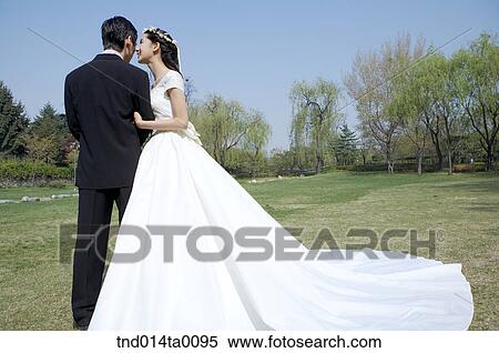 Wedding, a bridegroom and a bride View Large Photo Image Stock Photography - Wedding, a bridegroom and a bride. Fotosearch