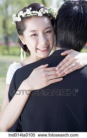Wedding, a bridegroom and a bride View Large Photo Image Stock Photography - Wedding, a bridegroom and a bride. Fotosearch