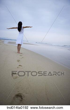 back figure of the couple with stretching arms? footprint View Large Photo Image Stock Image - back figure of the couple with stretching arms? footprint. Fotosearch