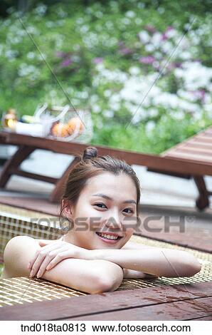 woman sitting on the bath tub, portrait View Large Photo Image Stock Image - woman sitting on the bath tub, portrait. Fotosearch