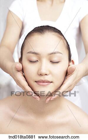 woman taking massage from massagist View Large Photo Image Stock Image - woman taking massage from massagist. Fotosearch
