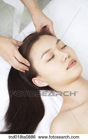woman taking massage from massagist View Large Photo Image Stock Photograph - woman taking massage from massagist. Fotosearch