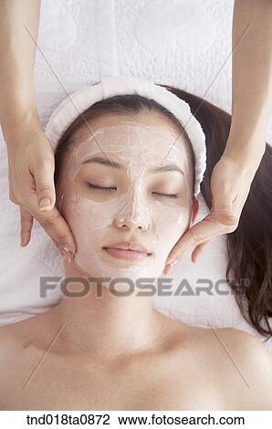 woman taking skin care View Large Photo Image Stock Image - woman taking skin care. Fotosearch