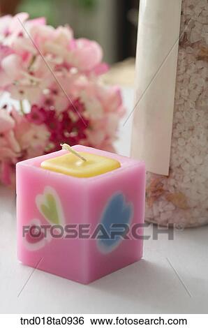 aroma theraphy, aroma oil and incensed candle and slat for cosmetic use View Large Photo Image Stock Photograph - aroma theraphy, aroma oil and incensed candle and slat for cosmetic use. Fotosearch