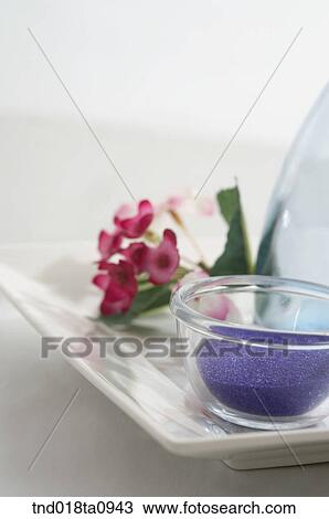 cosmetic salt on the plate View Large Photo Image Stock Image - cosmetic salt on the plate. Fotosearch