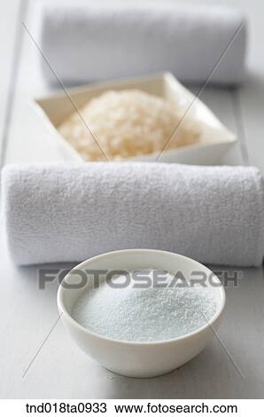 slat andtowel for cosmetic use View Large Photo Image Stock Image - slat andtowel for cosmetic use. Fotosearch