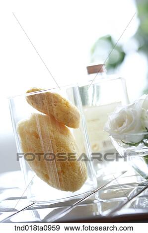 sponge in the cup View Large Photo Image Stock Photo - sponge in the cup. Fotosearch