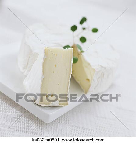 乳製品 食物 チーズ スライス クリームチーズ Brie チーズ Camembert のチーズ ストックイメージ Trs032ca0801 Fotosearch