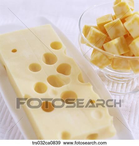 dairy products, food, cheese, Emmental, Cheddar, closeup View Large Photo Image Stock Photo - dairy products, food, cheese, Emmental, Cheddar, closeup. Fotosearch
