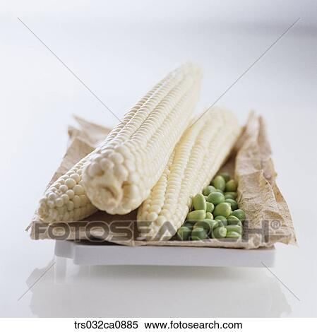 Stock Photography - cereals, food, corn, bean, object, closeup. Fotosearch