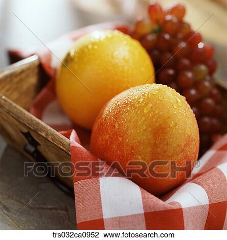 fruit, food, peach, orange, grape, closeup View Large Photo Image Stock Image - fruit, food, peach, orange, grape, closeup. Fotosearch