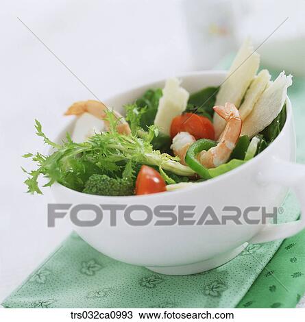 salad, food, shrimpsalad, shrimp, vegetable, closeup View Large Photo Image Stock Image - salad, food, shrimpsalad, shrimp, vegetable, closeup. Fotosearch