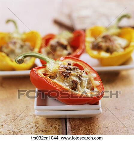 Western food, food, dish, paprika, green pepper, closeup View Large Photo Image Picture - Western food, food, dish, paprika, green pepper, closeup. Fotosearch