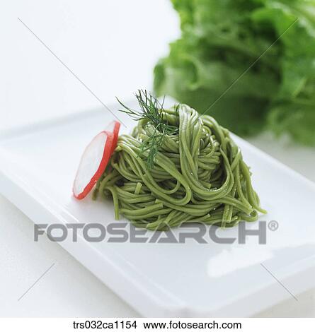 dish, food, noodle, plate, closeup, green tea View Large Photo Image Picture - dish, food, noodle, plate, closeup, green tea. Fotosearch