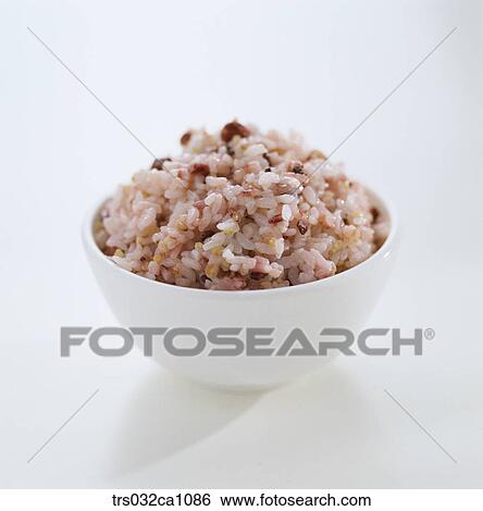 Korean dish, food, boiled rice and cereals, rice, bowl, closeup View Large Photo Image Stock Photograph - Korean dish, food, boiled rice and cereals, rice, bowl, closeup. Fotosearch