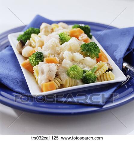Western food, dish, food, pasta, broccoli, Radiatore, plate View Large Photo Image Stock Photography - Western food, dish, food, pasta, broccoli, Radiatore, plate. Fotosearch