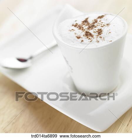 inside, table, tray, beverage, drink, coffee, Cappuccino View Large Photo Image Stock Photo - inside, table, tray, beverage, drink, coffee, Cappuccino. Fotosearch