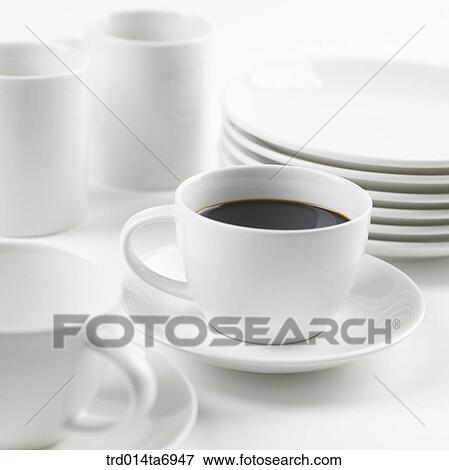 object, coffee cup, plate, mug, beverage, drink, coffee View Large Photo Image Stock Photo - object, coffee cup, plate, mug, beverage, drink, coffee. Fotosearch