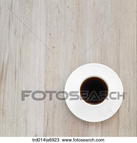 table, beverage, drink, coffee, coffee cup, plate, high angle View Large Photo Image Stock Image - table, beverage, drink, coffee, coffee cup, plate, high angle. Fotosearch