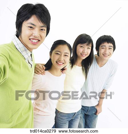 Stock Photo - high school student, education, boy, object, Asian. Fotosearch