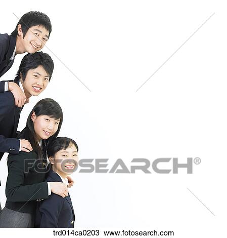high school student, school uniform, boy, object, Asian View Large Photo Image Stock Image - high school student, school uniform, boy, object, Asian. Fotosearch