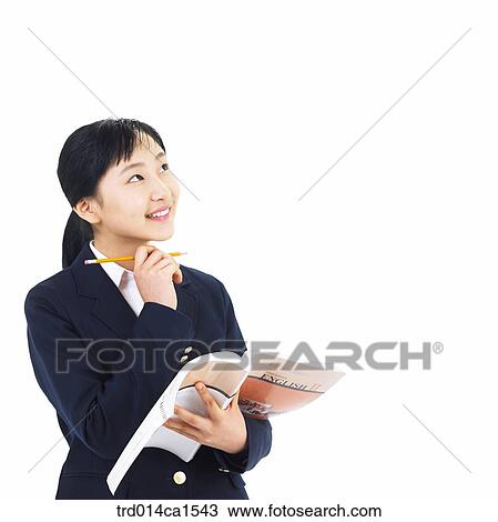 person, Asian, Korean, teenager, high school student, student, school uniform View Large Photo Image Stock Image - person, Asian, Korean, teenager, high school student, student, school uniform. Fotosearch