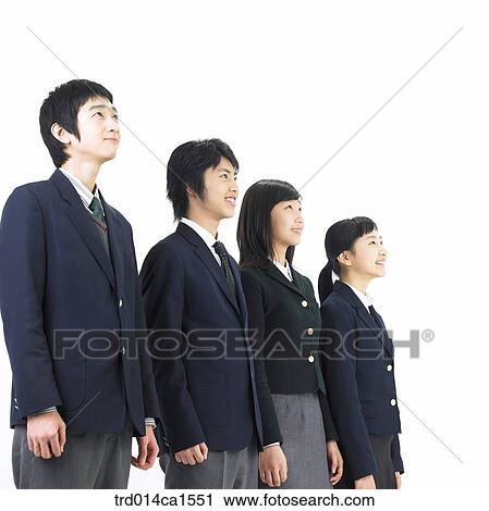 person, Asian, Korean, teenager, high school student, student, school uniform View Large Photo Image Stock Image - person, Asian, Korean, teenager, high school student, student, school uniform. Fotosearch
