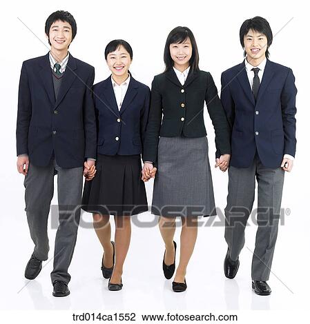 person, Asian, Korean, teenager, high school student, student, school uniform View Large Photo Image Stock Image - person, Asian, Korean, teenager, high school student, student, school uniform. Fotosearch