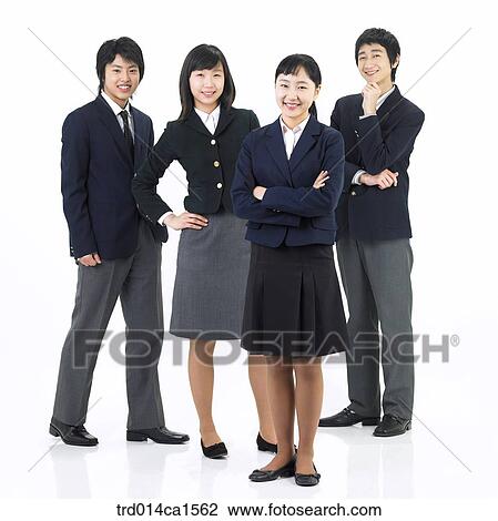 person, Asian, Korean, teenager, high school student, student, school uniform View Large Photo Image Stock Image - person, Asian, Korean, teenager, high school student, student, school uniform. Fotosearch