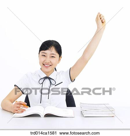 person, Asian, Korean, teenager, high school student, student, school uniform View Large Photo Image Stock Image - person, Asian, Korean, teenager, high school student, student, school uniform. Fotosearch
