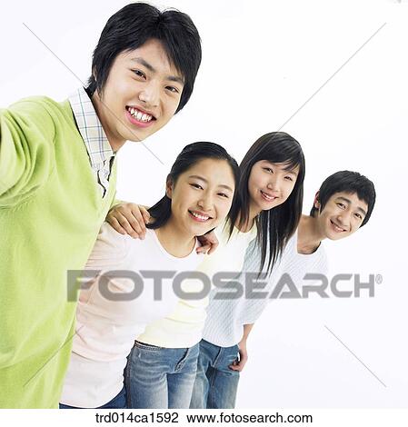 person, Asian, Korean, teenager, high school student, student, object View Large Photo Image Stock Image - person, Asian, Korean, teenager, high school student, student, object. Fotosearch