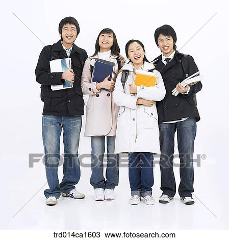 person, Asian, Korean, teenager, high school student, student, object View Large Photo Image Stock Image - person, Asian, Korean, teenager, high school student, student, object. Fotosearch