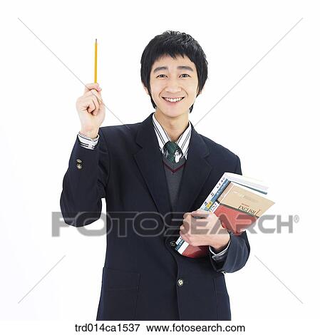 person, Asian, Korean, teenager, high school student, student, school uniform View Large Photo Image Stock Photo - person, Asian, Korean, teenager, high school student, student, school uniform. Fotosearch