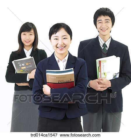 person, Asian, Korean, teenager, high school student, student, school uniform View Large Photo Image Stock Photo - person, Asian, Korean, teenager, high school student, student, school uniform. Fotosearch