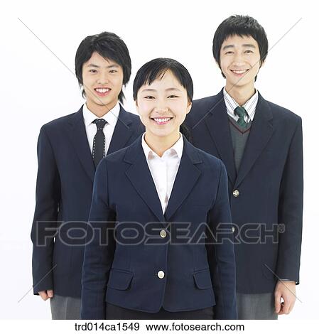 person, Asian, Korean, teenager, high school student, student, school uniform View Large Photo Image Stock Photo - person, Asian, Korean, teenager, high school student, student, school uniform. Fotosearch