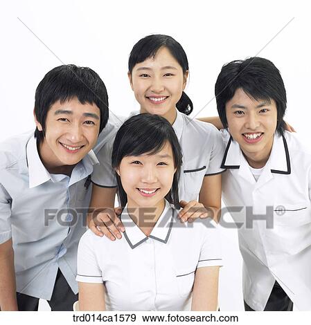 person, Asian, Korean, teenager, high school student, student, school uniform View Large Photo Image Stock Photo - person, Asian, Korean, teenager, high school student, student, school uniform. Fotosearch