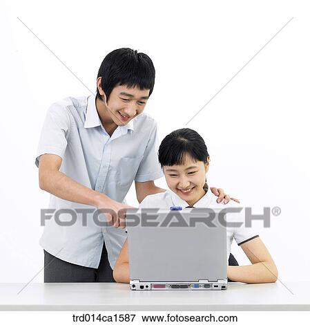 person, Asian, Korean, teenager, high school student, student, school uniform View Large Photo Image Stock Photo - person, Asian, Korean, teenager, high school student, student, school uniform. Fotosearch