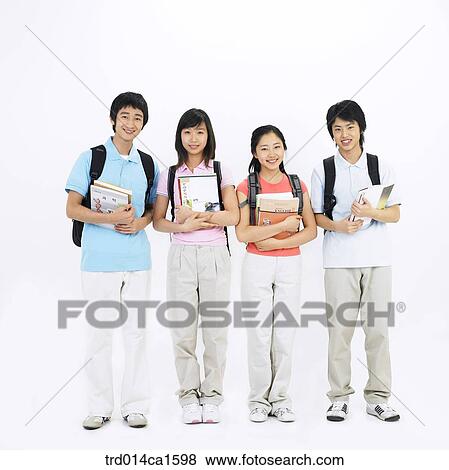 person, Asian, Korean, teenager, high school student, student, object View Large Photo Image Stock Photo - person, Asian, Korean, teenager, high school student, student, object. Fotosearch